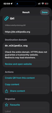 Öffentliche App-Store-Vorschau von QR Toolkit